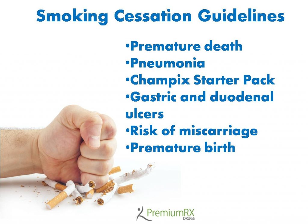 Smoking Cessation Guidelines Champix Starter Pack