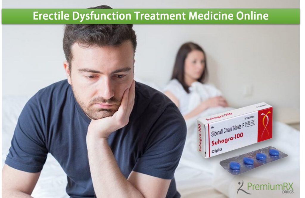 Erectile Dysfunction Treatment Medicine Online - PremiumRx- Online Pharmacy